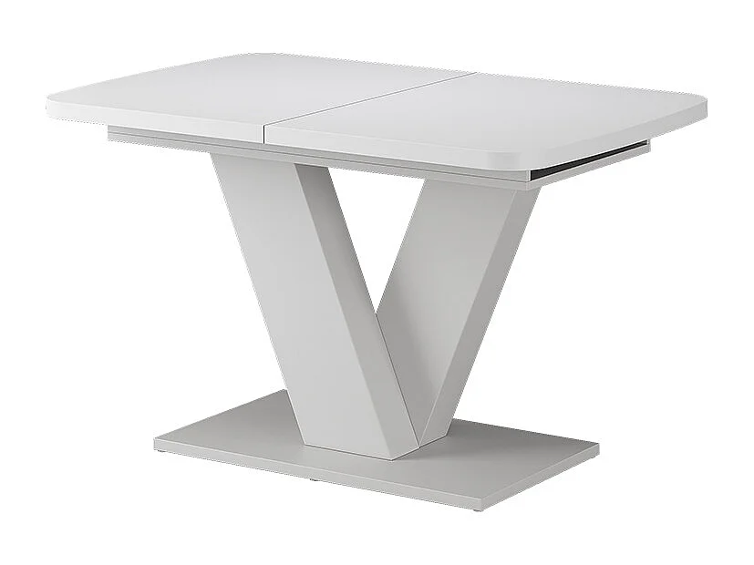 Eettafel wit/wit 120x80x77.4 fenaro