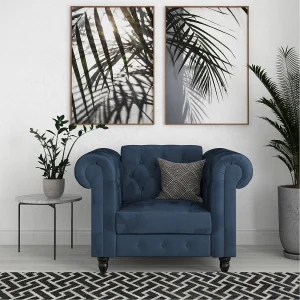 Felix Loungestoel Blauw Felix Loungestoel Blauw