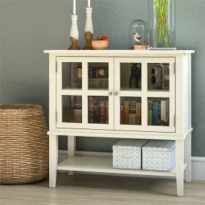 Kast met 2 deuren in MDF wit Kast met 2 deuren in MDF wit
