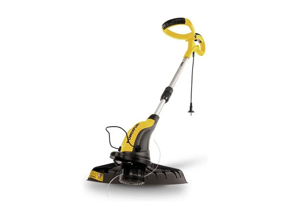 Elektrische Graskantensnijder Powerplus 500W, Telescopische Steel 120-150 cm, Draaibare Kop, Diameter 320 mm, Automatische Spoel 4 m