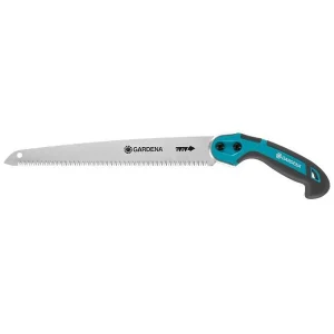 GARDENA 300 P boomzaag met gebogen gehard stalen blad 300 mm, ergonomisch antislip handvat, schede en ophangring GARDENA 300 P boomzaag met gebogen gehard stalen blad 300 mm, ergonomisch antislip handvat, schede en ophangring