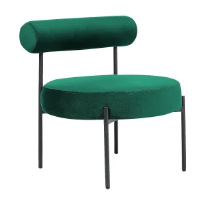 Fauteuil fluweel smaragdgroen ALPHA Fauteuil fluweel smaragdgroen ALPHA