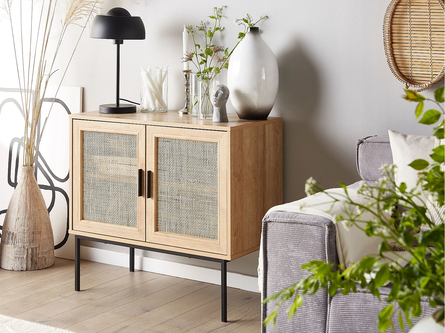 Kast PASCO Lichtbruin