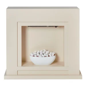 Elektrische haard met verwarmingsfunctie SAHARA Beige