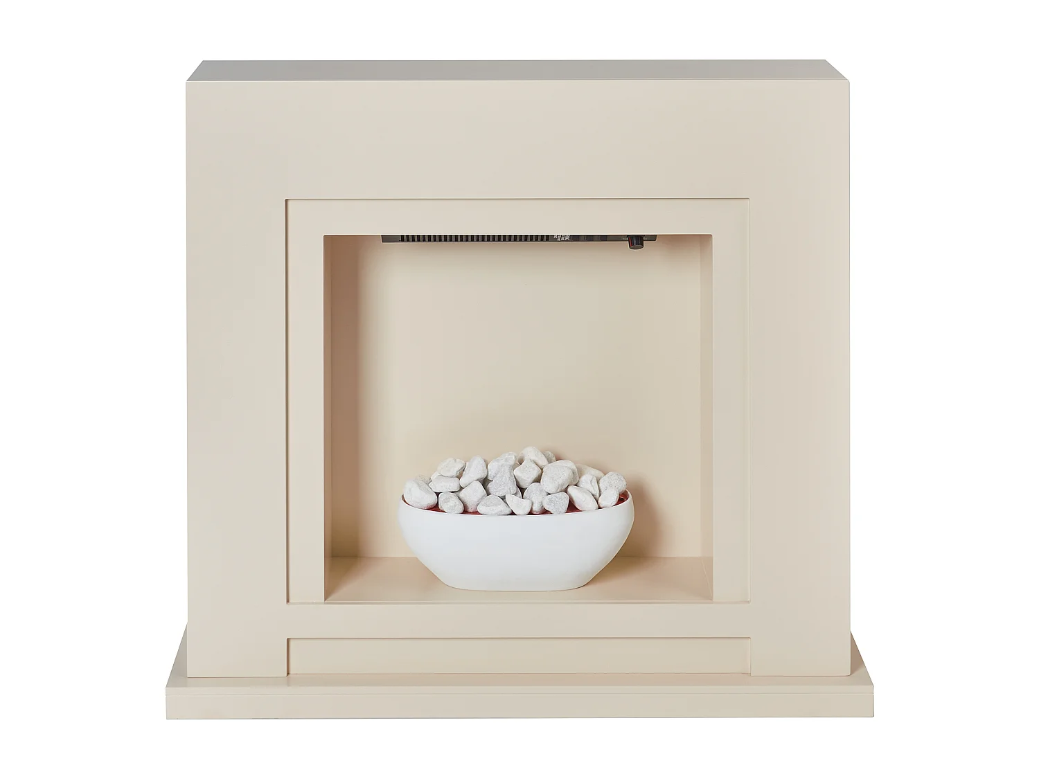 Elektrische haard met verwarmingsfunctie SAHARA Beige