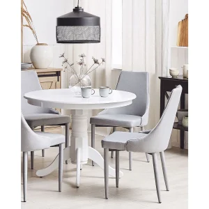 Set van 2 eetkamerstoelen CAMINO Lichtgrijs Set van 2 eetkamerstoelen CAMINO Lichtgrijs