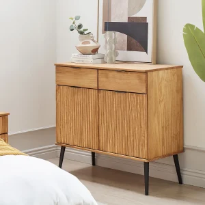 Dressoir met 2 deuren TIMMINS Dennenhout Bruin Dressoir met 2 deuren TIMMINS Dennenhout Bruin