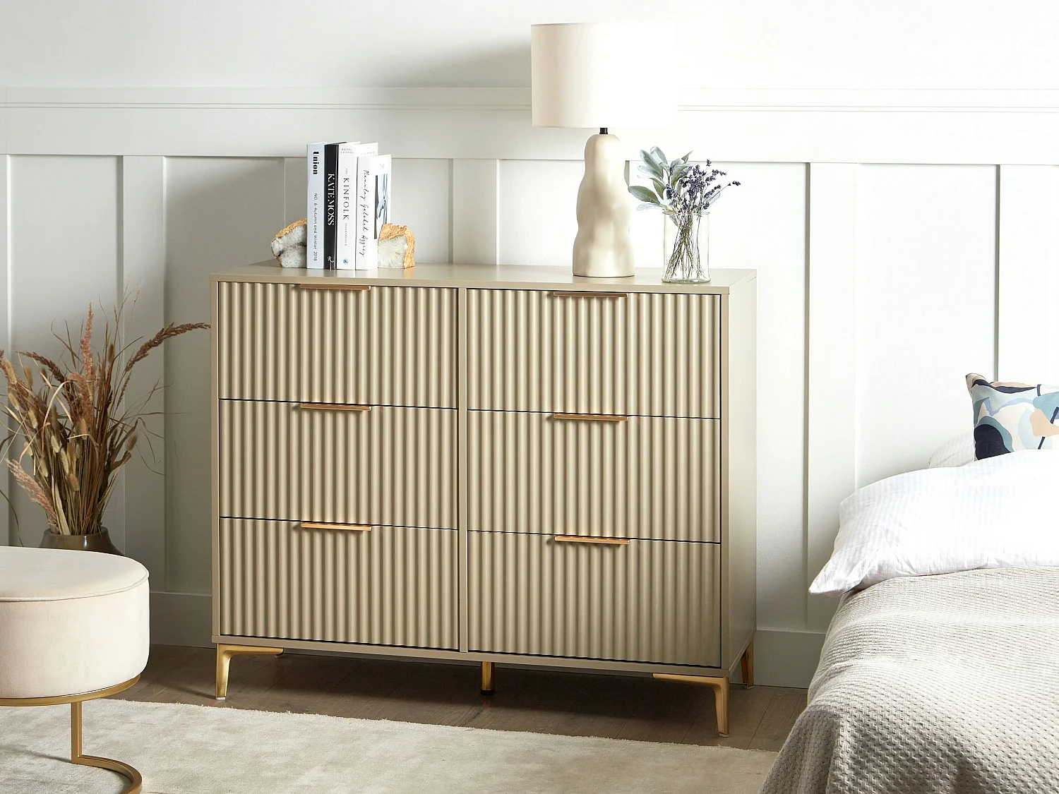 Ladekast 6 lades WALCOTT Beige