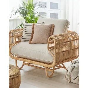 Tuinfauteuil DOLCEDO Rotan Natuurlijk