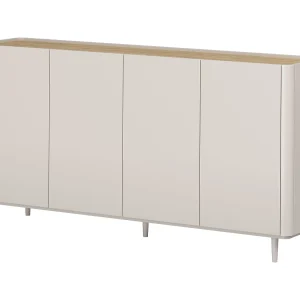 Elivo dressoir met 4 deuren, 48×200 cm Elivo dressoir met 4 deuren, 48×200 cm