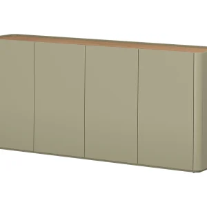 Elivo dressoir met 4 deuren, 48×200 cm Elivo dressoir met 4 deuren, 48×200 cm