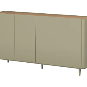 Elivo dressoir met 4 deuren, 48×200 cm Elivo dressoir met 4 deuren, 48×200 cm