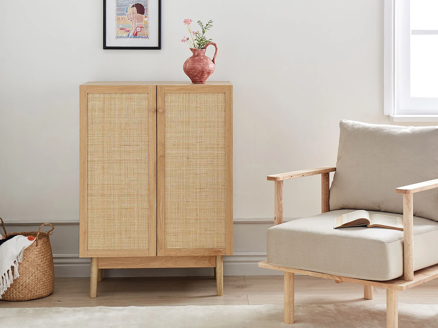 Kast NIVO Lichtbruin
