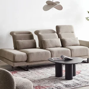 IKAST Stof Taupe 3-zitter IKAST Stof Taupe 3-zitter