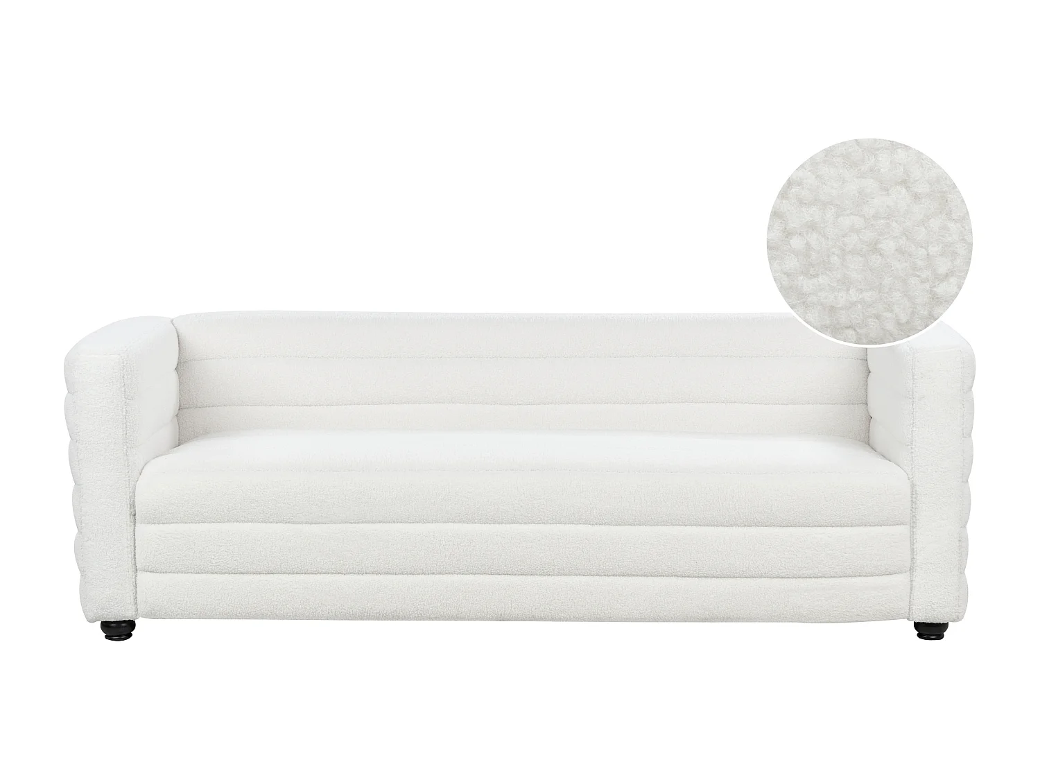 Driezitsbank bouclé off-white HOFN