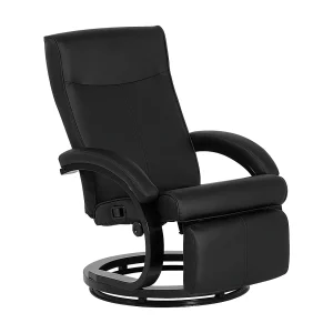 Relaxfauteuil MIGHT Kunstleer Zwart Relaxfauteuil MIGHT Kunstleer Zwart