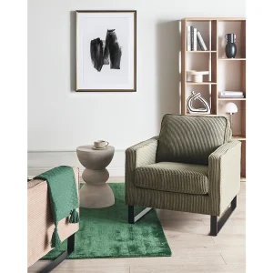 Fauteuil VIND Corduroy Groen