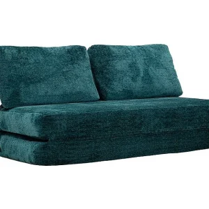 Faster Teal slaapbank, functioneel ontwerp, petrolblauw Faster Teal slaapbank, functioneel ontwerp, petrolblauw