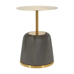 Egle grijze bijzettafel ø 40 x 55 cm