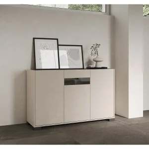 Dressoir met 3 deuren 130x40x81 kasjmier Riflesso Dressoir met 3 deuren 130x40x81 kasjmier Riflesso