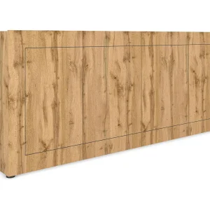 Dressoir 4 deuren 200x40x83,5 cm Elios natuur eiken Dressoir 4 deuren 200x40x83,5 cm Elios natuur eiken