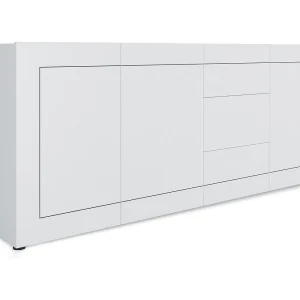 Dressoir 3 deuren/3 lades 200x40x83,5 cm Elios glanzende wit Dressoir 3 deuren/3 lades 200x40x83,5 cm Elios glanzende wit