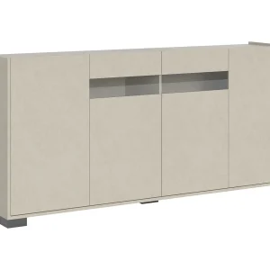 Dressoir met 4 deuren 174x40x81 kasjmier Riflesso Dressoir met 4 deuren 174x40x81 kasjmier Riflesso