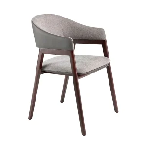 Eetkamerstoel bekleed met stof en ecoleer 4091 ANGEL CERDA Eetkamerstoel bekleed met stof en ecoleer 4091 ANGEL CERDA