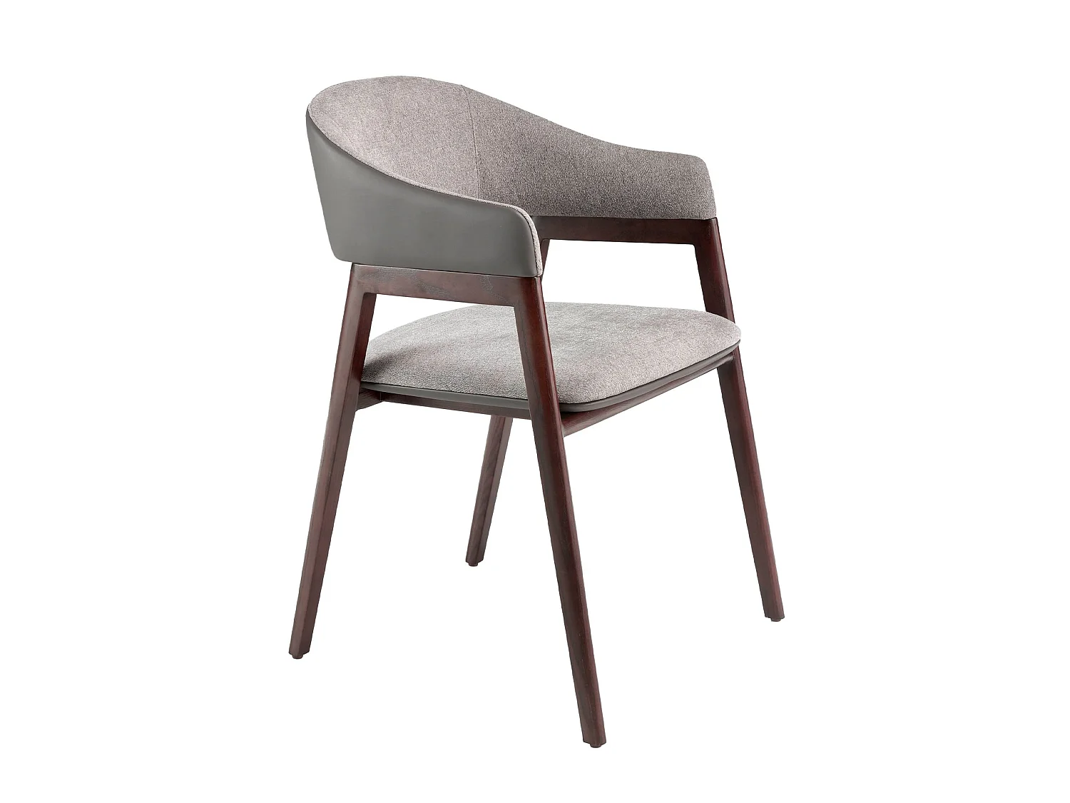 Eetkamerstoel bekleed met stof en ecoleer 4091 ANGEL CERDA