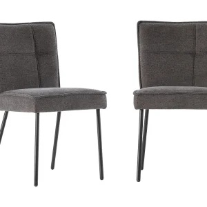 Fabric chair set H84 cm – ELINA Fabric chair set H84 cm – ELINA