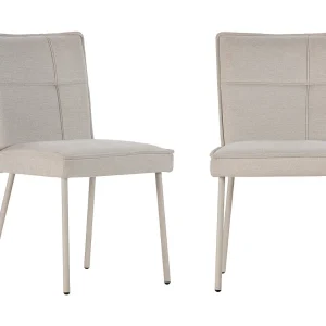Fabric chair set H84 cm – ELINA Fabric chair set H84 cm – ELINA