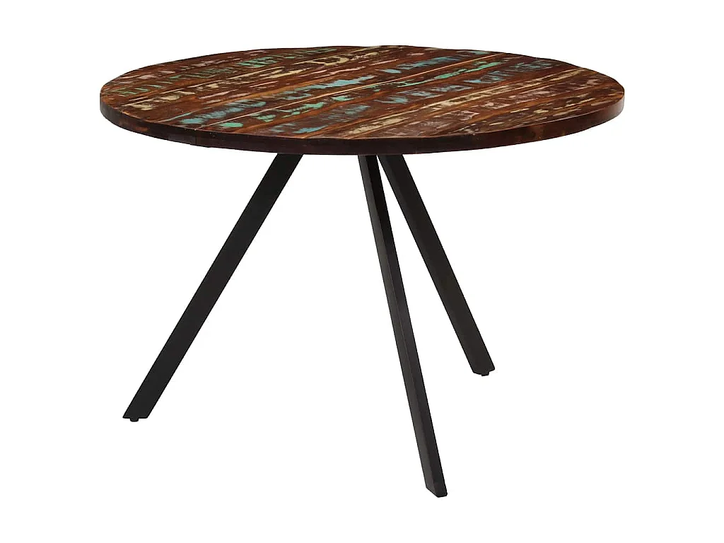 Eettafel 110x75 cm massief gerecycled hout