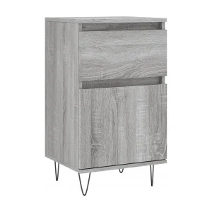 Dressoir 40x35x70 cm bewerkt hout grijs sonoma Dressoir 40x35x70 cm bewerkt hout grijs sonoma