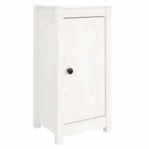 Dressoir 39x35x80 cm massief grenenhout wit Dressoir 39x35x80 cm massief grenenhout wit