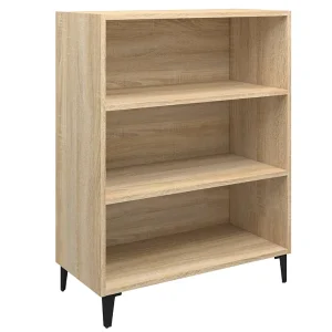 Dressoir 69,5×32,5×90 cm bewerkt hout sonoma eikenkleurig Dressoir 69,5×32,5×90 cm bewerkt hout sonoma eikenkleurig