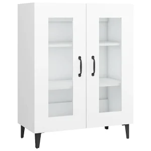 Dressoir 69,5x34x90 cm bewerkt hout wit Dressoir 69,5x34x90 cm bewerkt hout wit