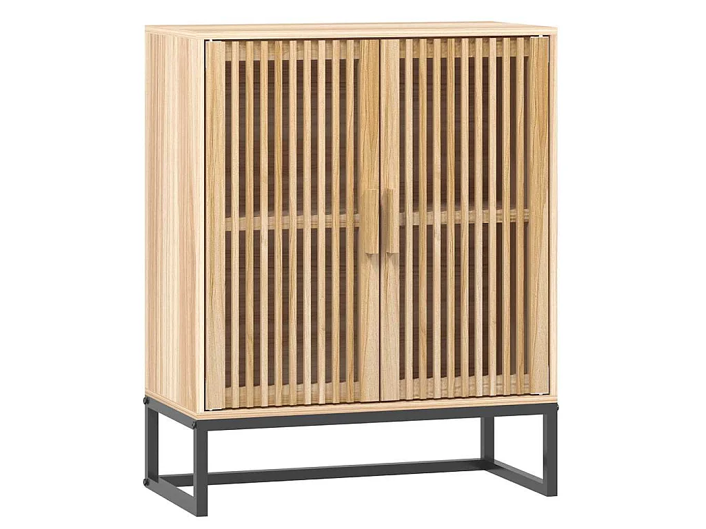 Dressoir 60x30x75 cm bewerkt hout