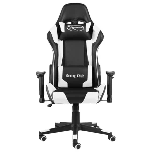 Gamestoel draaibaar PVC wit Gamestoel draaibaar PVC wit