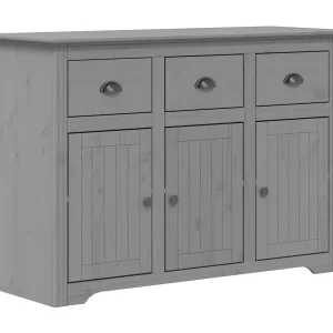 Dressoir BODO 115,5x44x80 cm massief grenenhout grijs Dressoir BODO 115,5x44x80 cm massief grenenhout grijs