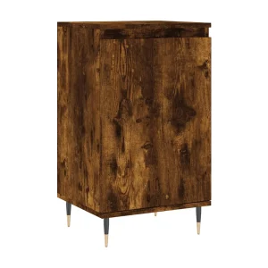Dressoir 40x35x70 cm bewerkt hout gerookt eikenkleurig Dressoir 40x35x70 cm bewerkt hout gerookt eikenkleurig