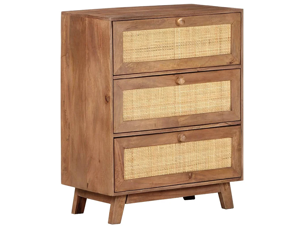 Dressoir 61x35x76 cm massief mangohout
