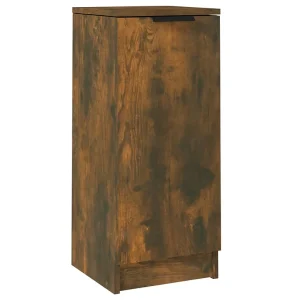 Dressoir 30x30x70 cm bewerkt hout gerookt eikenkleurig Dressoir 30x30x70 cm bewerkt hout gerookt eikenkleurig