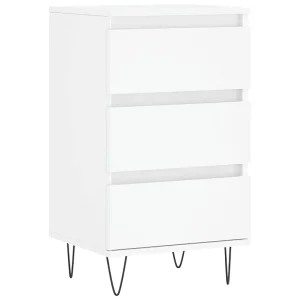 Dressoir 40x35x70 cm bewerkt hout wit Dressoir 40x35x70 cm bewerkt hout wit