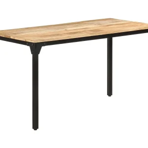Eettafel 140x70x76 cm ruw mangohout Eettafel 140x70x76 cm ruw mangohout