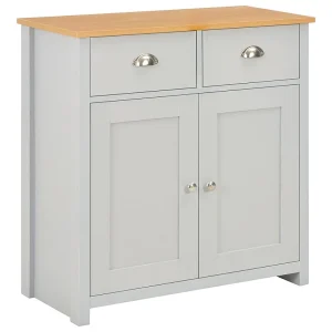 Dressoir 79x35x81 cm grijs Dressoir 79x35x81 cm grijs