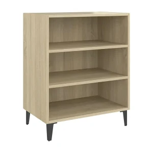 Dressoir 57x35x70 cm bewerkt hout sonoma eikenkleurig Dressoir 57x35x70 cm bewerkt hout sonoma eikenkleurig