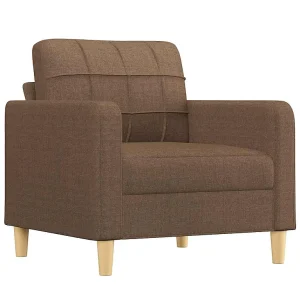 Fauteuil 60 cm stof bruin Fauteuil 60 cm stof bruin