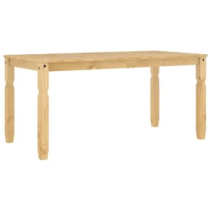 Eettafel Corona 160x80x75 cm massief grenenhout Eettafel Corona 160x80x75 cm massief grenenhout