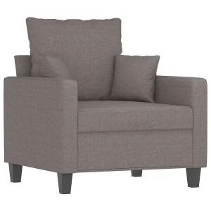 Fauteuil 60 cm stof taupe Fauteuil 60 cm stof taupe