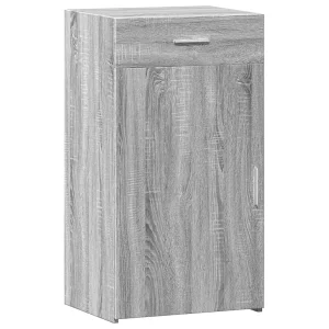 Dressoir 50×42,5×93 cm bewerkt hout grijs sonoma eikenkleurig Dressoir 50×42,5×93 cm bewerkt hout grijs sonoma eikenkleurig